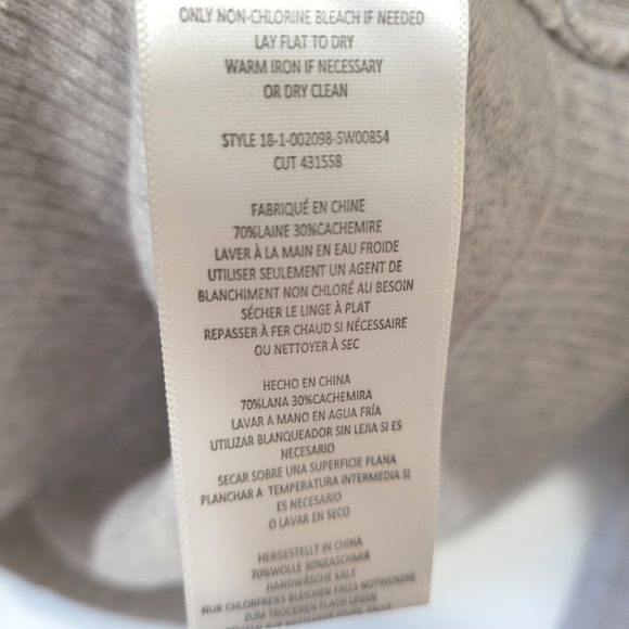 Cashmere Flutter Sleeve Hoodie - Picture 3 of 4